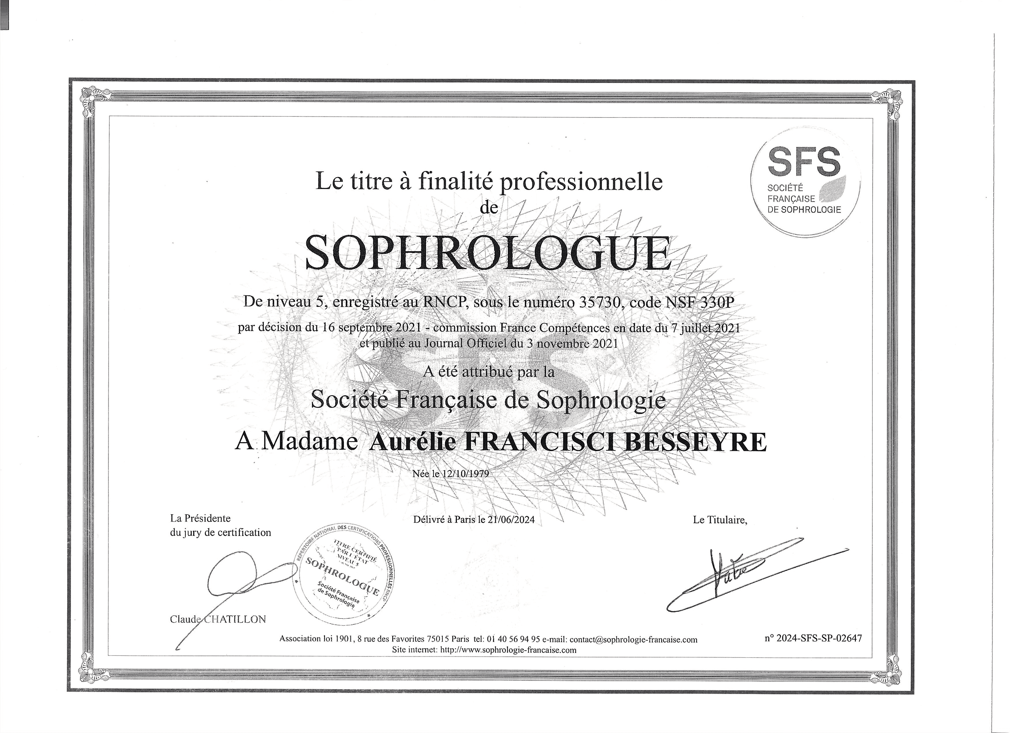 Sophrologue